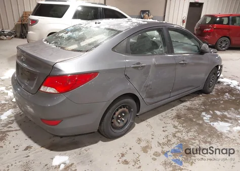 2016 Hyundai Accent Se из США, поврежденный, VIN KMHCT4AE7GU003417
